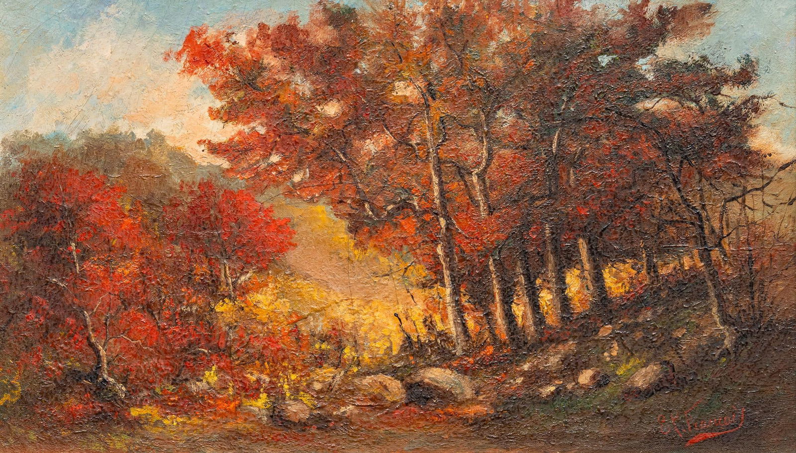 Edgar Francois, Autumn Landscape (1 of 6)