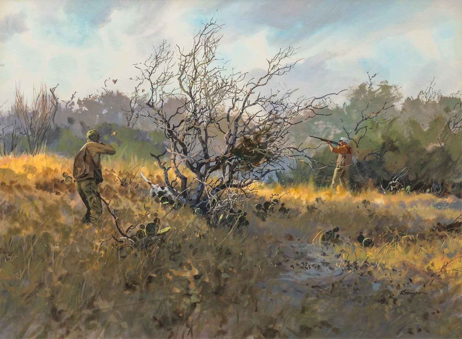 James Robinson, Flushing Quail (1 of 7)