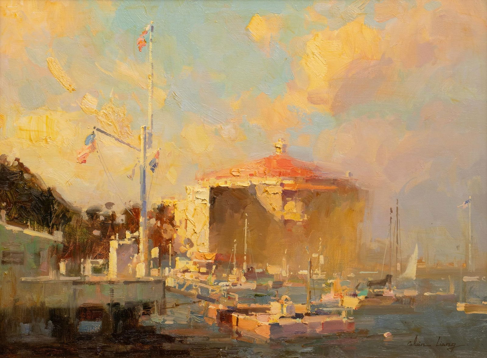 Calvin Liang, Santa Catalina Harbor (1 of 5)