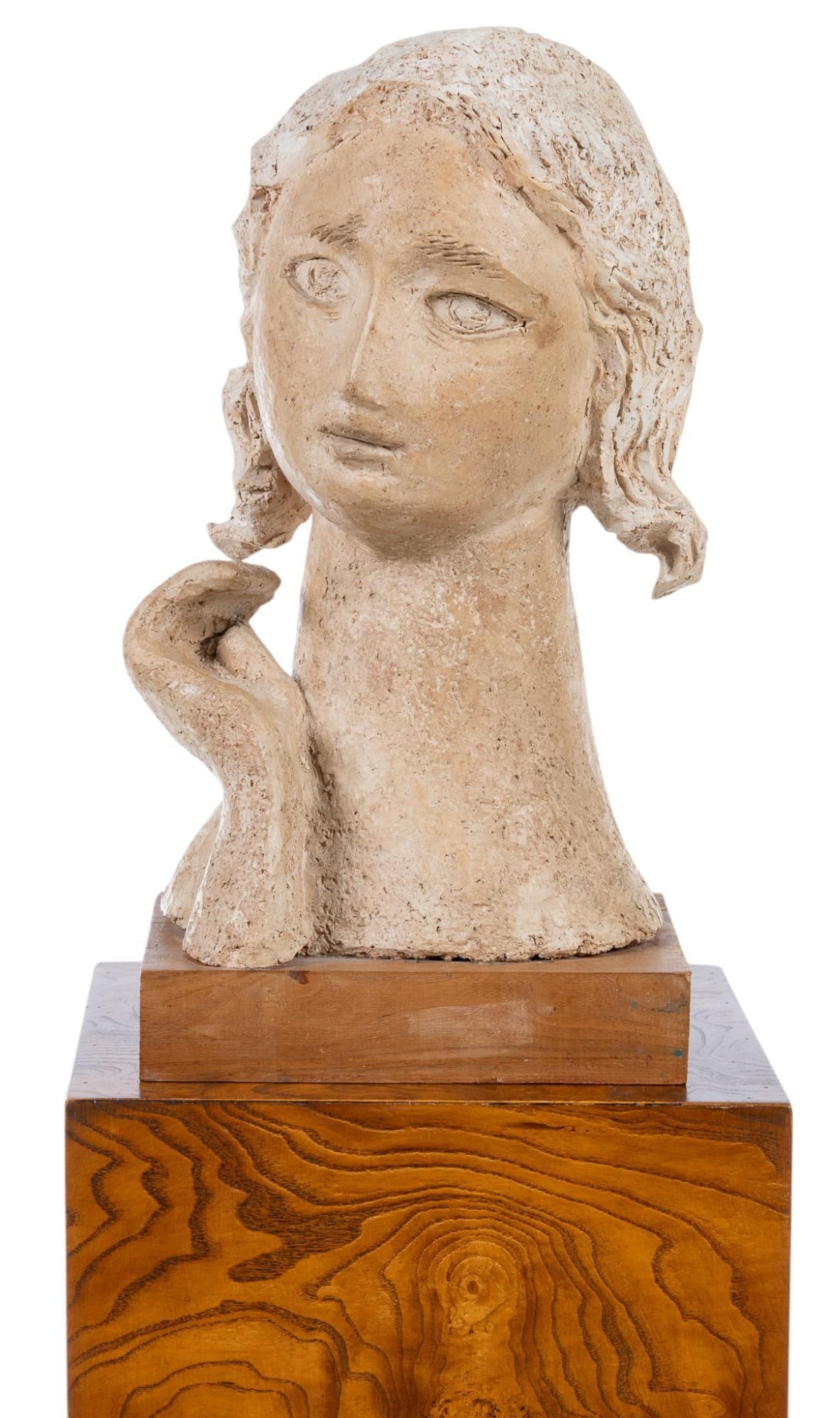 Martha Mood, "Amy" Bust and Exhibit Book (1 of 6)