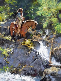 Michael C. Dudash, "Tranquility of a Forest Spring"