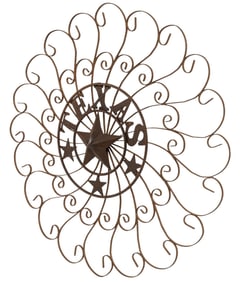 TEXAS Iron Wall Hanging