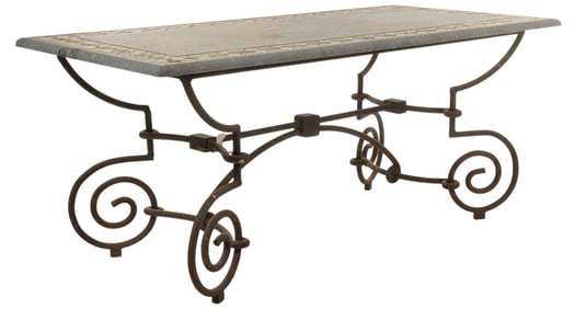 Iron Patio Table