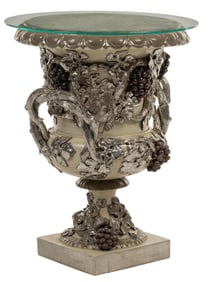 Urn with Glass Top