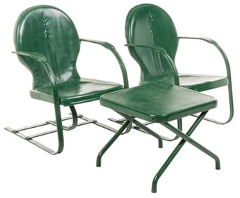 Green Patio Set
