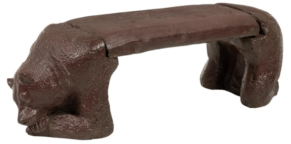 Concrete Garden Bench