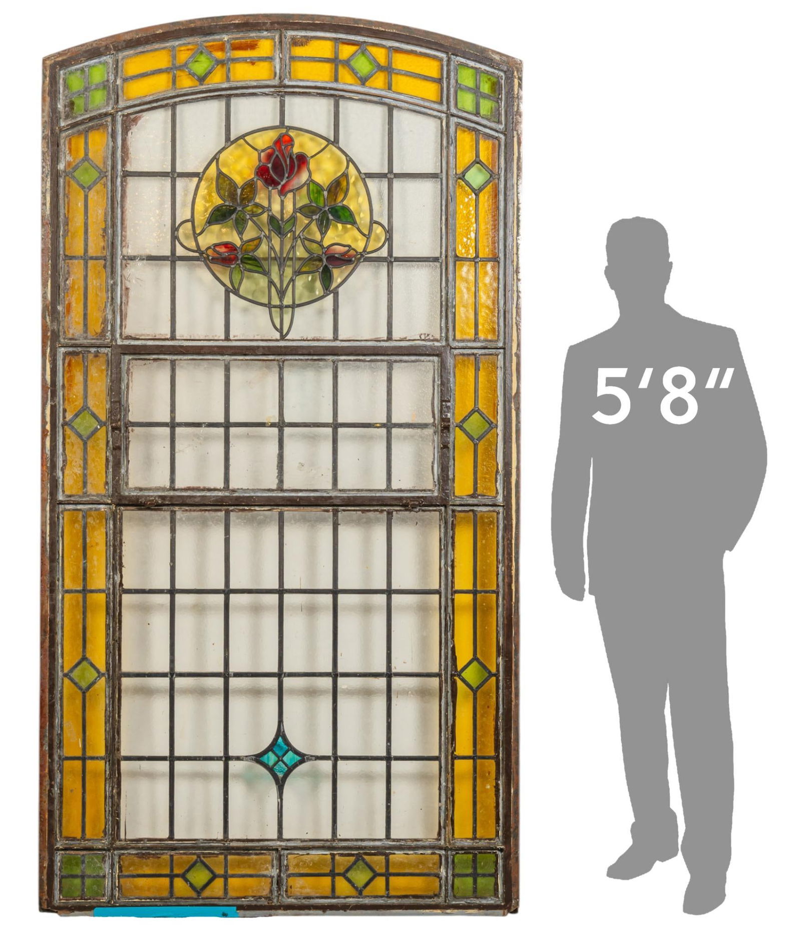 Vintage Stained Glass Window (1 of 7)