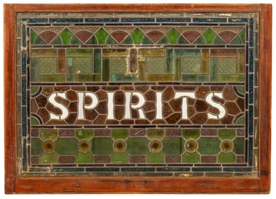 "SPIRITS" Stained Glass Window