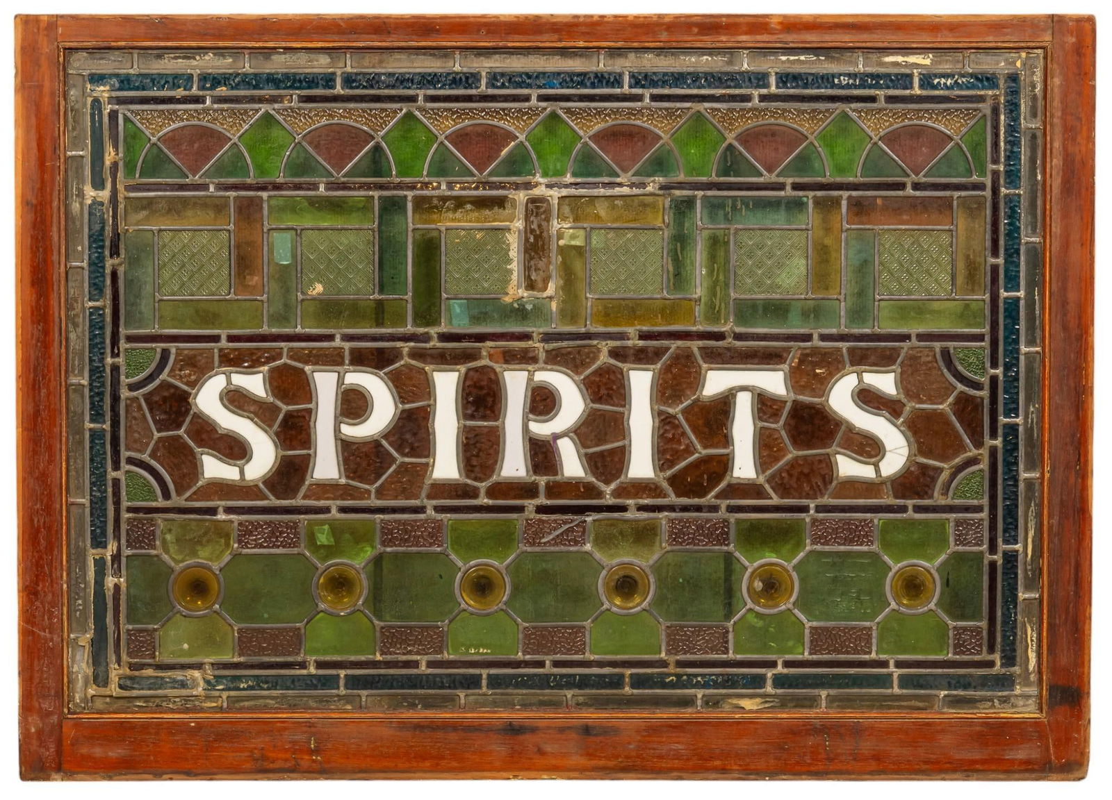 "SPIRITS" Stained Glass Window (1 of 5)