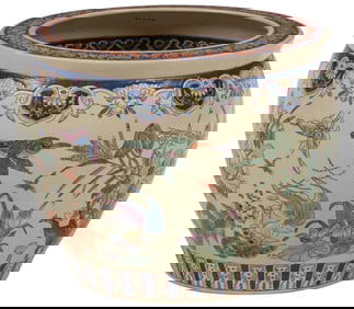 Chinese Famille Rose Porcelain Jardiniere