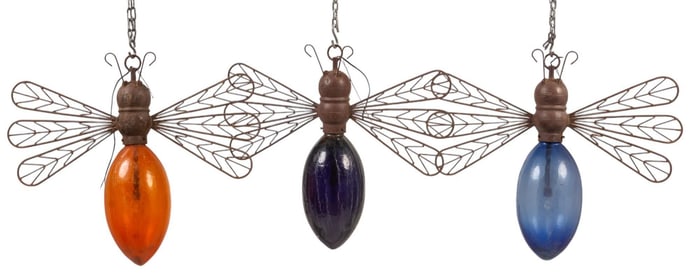 (3) Outdoor Lightning Bug Lights