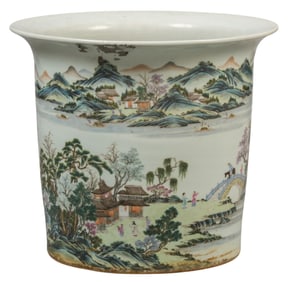 Ceramic Asian Planter
