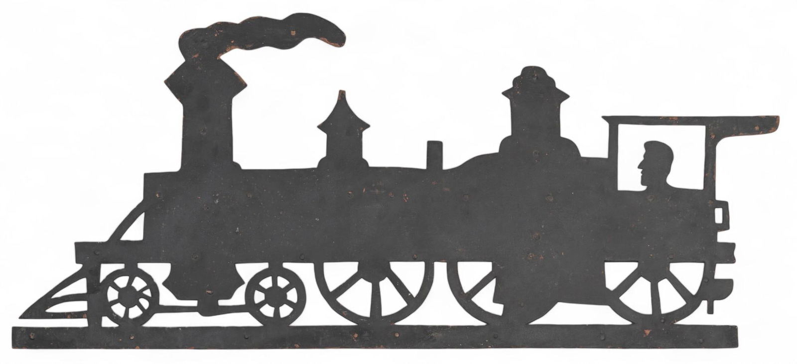 Sheet Metal Weathervane, Train (1 of 10)