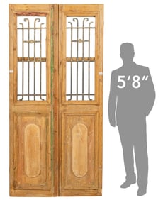 Pair of Rustic Architectural Doors