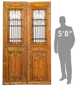 Pair of Rustic Architectural Doors
