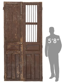 Pair of Rustic Architectural Doors