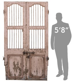 Pair of Rustic Architectural Doors