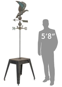 Copper Eagle Weathervane