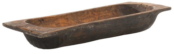 Large Wooden Dough Trough