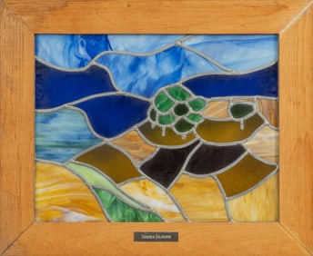 "Sonora Sojourn" Stained Glass Window