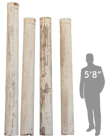 Group of (4) Classical Style Architectural Columns