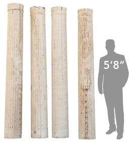 Group of (4) Classical Style Architectural Columns