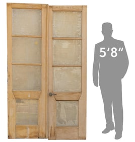 Pair of Rustic Architectural Doors