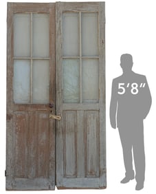 Pair of Rustic Architectural Doors