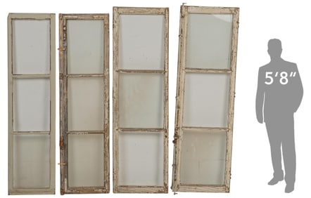 (4) Glass Windows