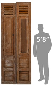 Pair of Rustic Architectural Doors