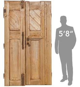 Pair of Rustic Architectural Doors