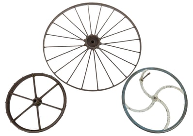 (3) Farmhouse Wheels