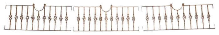 (3) Iron Outdoor Accents