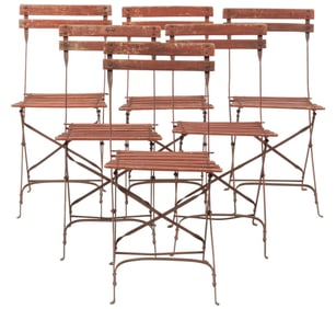 (6) French Bistro Chairs