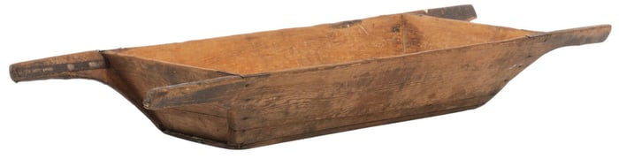 Wooden Dough Tray