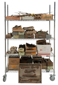 Large Collection of Rustic Carpentry Tools