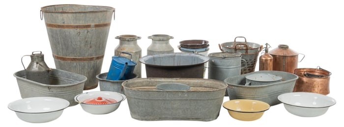 Large Collection of Garden Decor Items
