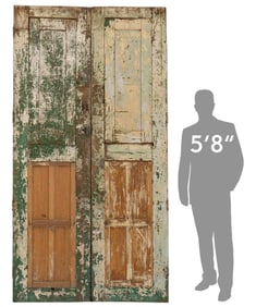 Pair of Rustic Architectural Doors