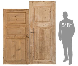 (2) Architectural Doors