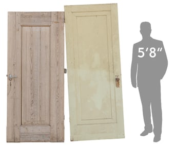 (2) Architectural Doors