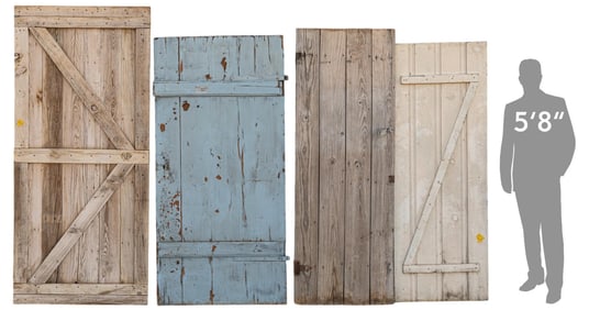 (4) Farmhouse Doors