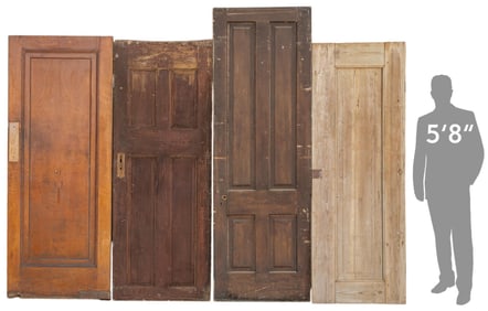 (4) Rustic Architectural Doors