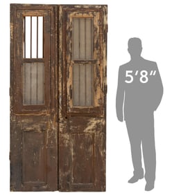Pair of Rustic Architectural Doors