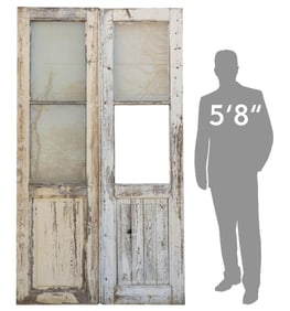 Pair of Rustic Architectural Doors