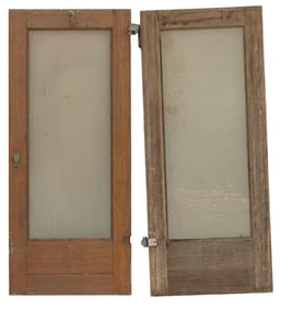 Pair of Vintage Cabinet Doors