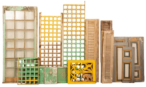 Collection of VIntage Architectural Pieces