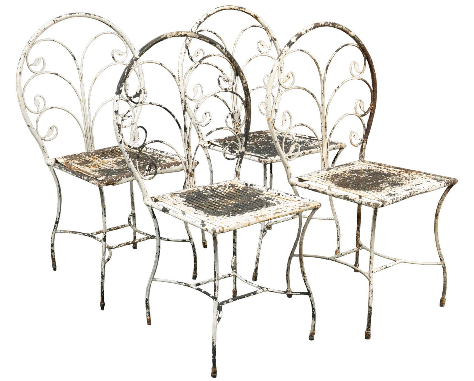 (4) Vintage Garden Chairs (1 of 6)