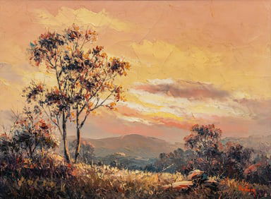 Dalhart Windberg, Hilltop Sunset