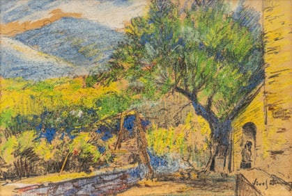 Jose Vives-Atsara, "Casa de la Calobra, Mallorca"