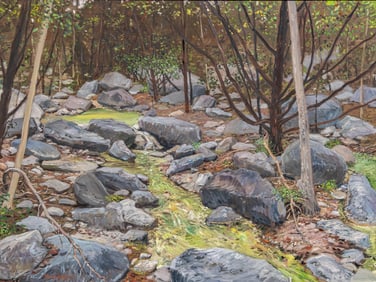 Glenn Whitehead, River Through a Forest